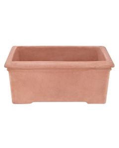 Rectangular flower pot, ceramic, terracote, 51x22xH24 cm