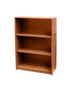 Bookcase, ADORE, melamine, walnut, 76x35xH133 cm