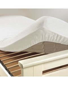 Çarçaf, tek, LINA, pambuk, e bardhë, 90x190 cm