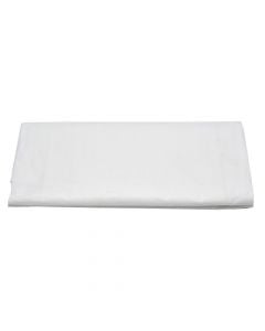 Mattress cover, cotton, White, 65x130 cm