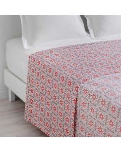 Flat sheet, double, GALICE, 100% cotton, coral, 240x300 cm