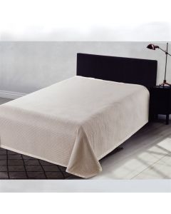Bedspread, double, fabric: 100% polyester (200 gsm), fabric: satin (90 gsm), pink, 220×240 cm