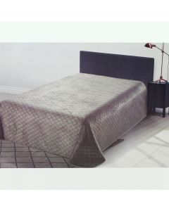Bedspread, single, fabric: 100% polyester (120 gsm), front: mink fabric: (180 gsm) (180 gsm); reverse: (70 gsm), purple, 160×220 cm