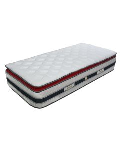 Mattress, two layers, single, pocket springs, 90x190xH32 cm