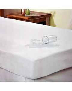 Mbrojtëse dysheku kundra ujit, dopjo, pambuk, 160x200+30 cm