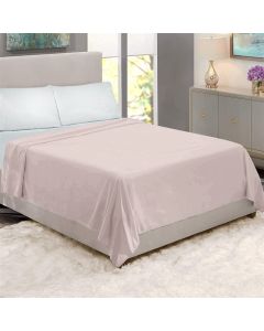 Straight double bed linen, Jolie, cotton, pastel, 240x240 cm