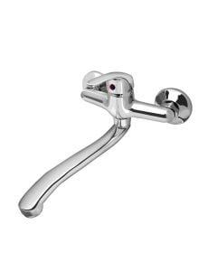 Sink mixer, KRIHLER, bronze, silver
