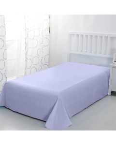 Çarçafë i drejtë tek, Jolie, pambuk, vjollcë e lehtë, 165x240 cm