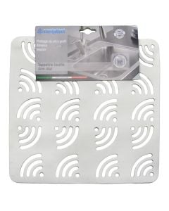 Anti-slip sink mat, Wifi, pvc, transparent, 32x32 cm