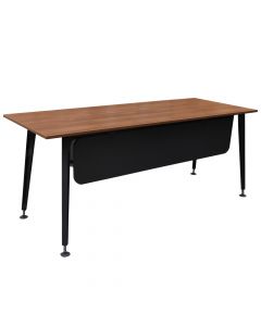 Tavolinë zyre, Legold Ps 01, syprinë melamine, strukturë metali, teak/antrasit, 180x69x75 cm