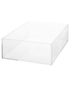 Kuti organizimi, Selena, drejtëkëndore, polirezinë, transparente, 25.6x19.20xH8.5 cm