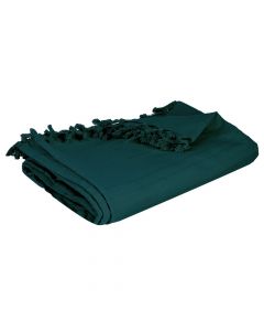 Mbulesë krevati, dopjo,pambuk,  jeshile,160x220 cm
