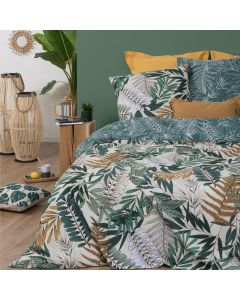 Mbulesë krevati, dopjo,Tropic, pambuk, shumëngjyrësh, 240x220cm