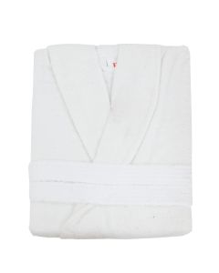 Robdishan, pambuk, e bardhë, 350 gr/m²