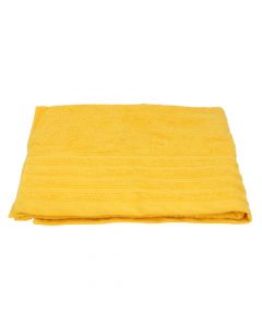 Shower towel, cotton, mustard, 450 gr/m², 70x140 cm