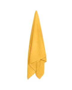 Shower towel, cotton, mustard, 450 gr/m², 100x150 cm