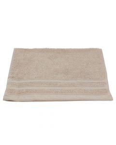 Hand towel, cotton, beige, 450 gr/m², 30x50 cm