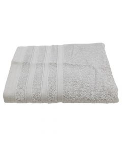 Face towel, cotton, gray, 450 gr/m², 50x90 cm