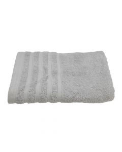Shower towel, cotton, gray, 450 gr/m², 70x140 cm
