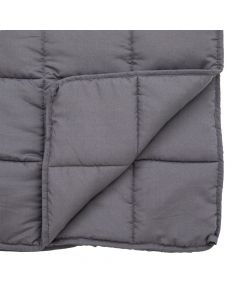 Blanket, Zito, polyester, grey, 140x200 cm