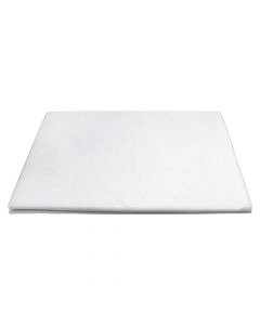 Çarcaf dysheku dopjo, Jolie, pambuk, e bardhë, 160x190 cm