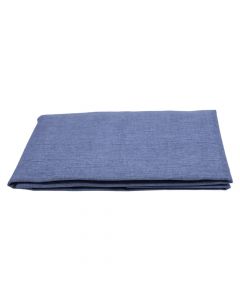 Pillow cases (x2), 80% cotton/ 20% polyester, blue, 50x80 cm