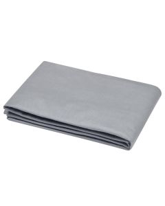 Stright double bed linen, Eden, cotton, gray, 180x290 cm