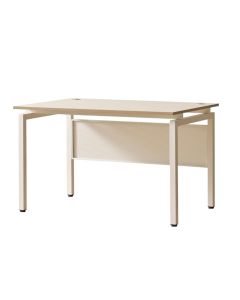 Office table, melamine, white, 140x80xH74 cm