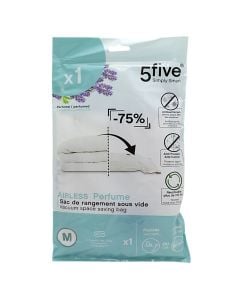 Vacuum packing bag, M, plastic, transparent, 60xH80 cm