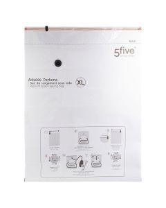 Vacuum packing bag, XL, plastic, transparent, 90xH120 cm