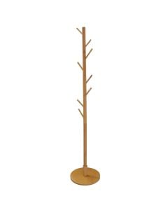 Var&euml;se rrobash, bambu, natyrale, 35x35xH165 cm
