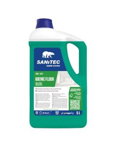 Cleanind detergent, "Sanitec", universal Floor, 5 kg, green apple, 1 piece