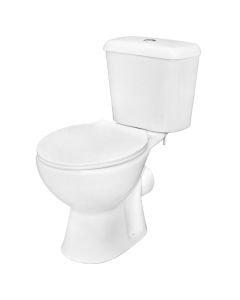 WC, Aqua, wall mounted, porcelain, white, P-trap, 55xH37 cm
