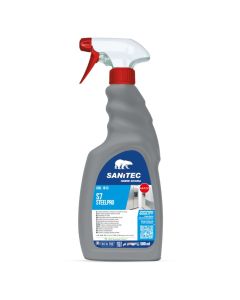 Cleaning detergent, "Sanitec", for steel, 500 ml, 1 piece