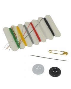 White sewing set, (pack 10)