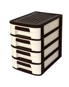 Kuti magazinimi me 4 sirtar, 19x27xH26.5 cm,  PP & PVC