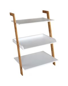 Bamboo and MDF, multyfunctional shelf rack, 60x30x84 cm