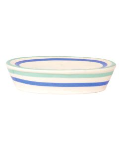 Mbajtese sapuni, 12.5x8.5x3 cm, material qeramike