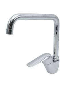 ESSENZA, RUBINETTERIE MARIANI, Single lever sink mixer, brass, chromed, 3/8"x41 cm