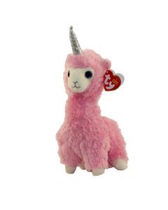 Beanie Boos LANA - pink llama with horn