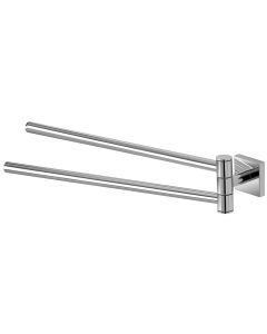 FERIDRAS, EASY wall mounted clothes chrome steel towel ring