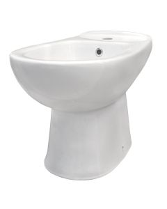White, TURAVIT,ground mounted, porcelain, bidet, 54.5x35.5x H39.3 cm
