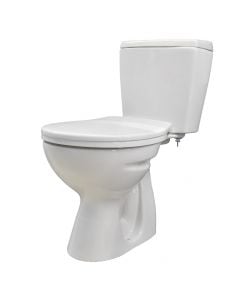 WC +Cistern "Kapya", dalje vertikale, porcelan, e bardhë, 35.5x71xH77.5 cm