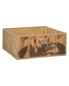 Kuti magazinimi, pp/bambu, të ndryshme, 31x31xH14.5 cm