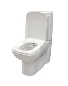 WC+ Cistern'' Tyana, universale, (sistem bide), porcelan,  e bardhë, 67x35xH81 cm