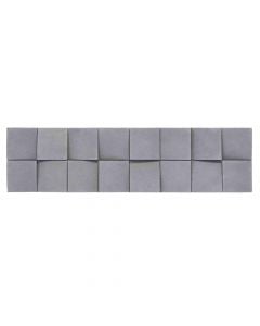 Pllakë veshje dekorative, Estillo Natural, beton, gri 37,5x10 cm( 1 kuti = 0.38 m2)