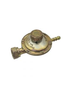 Regulator for gas cylinder, horizontal, fixed registration, bronze