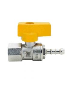 Ball valve, for gas pipe (LPG), 1/2''-F
