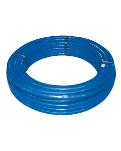 Tub multistrat, me veshje termoizoluese,  polietilen/alumin, blu, 16 mm, 50 m