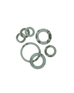 Set guarnicione sanitare, fibër/letër, jeshile, 1/1/4'',  5 pc